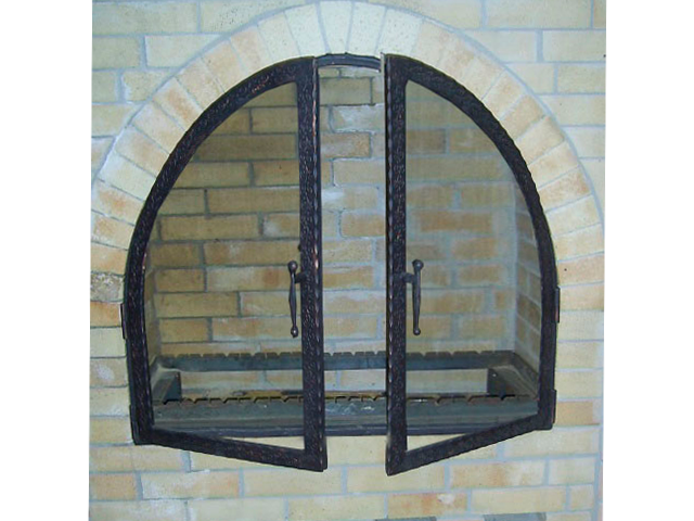 Дверь каминная полукруглая фото в Уфе