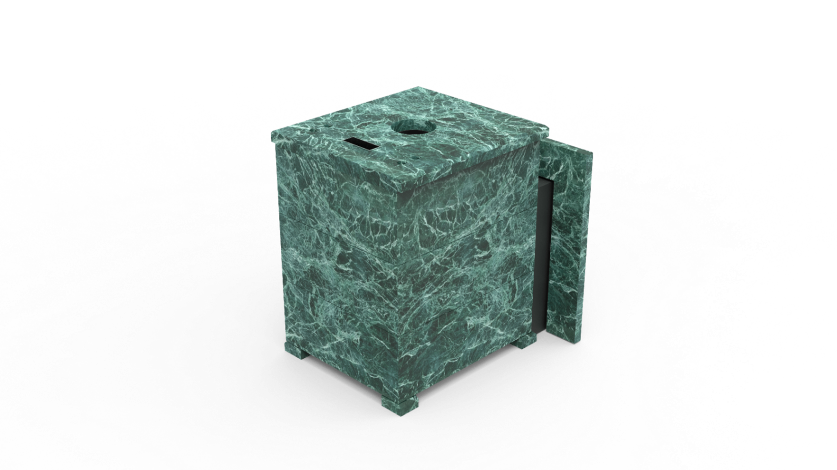 Печь из натурального камня Genesis GN 500 облицовка закрытая плоская пироксенит-элит фото в Уфе