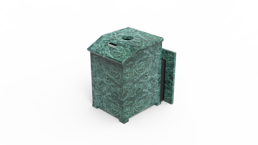 Печь в облицовке из натурального камня Genesis GN 500 облицовка закрытая со скосом талькохлорит-шлифовка фото в Уфе