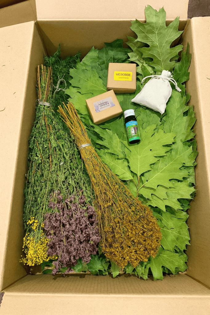 Банные веники и травяные сборы Банные веники и травяные сборы