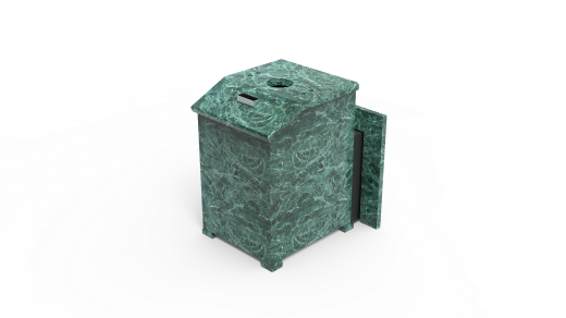 Печь из натурального камня Genesis GN 500 облицовка закрытая со скосом талькохлорит-шлифовка фото в Уфе