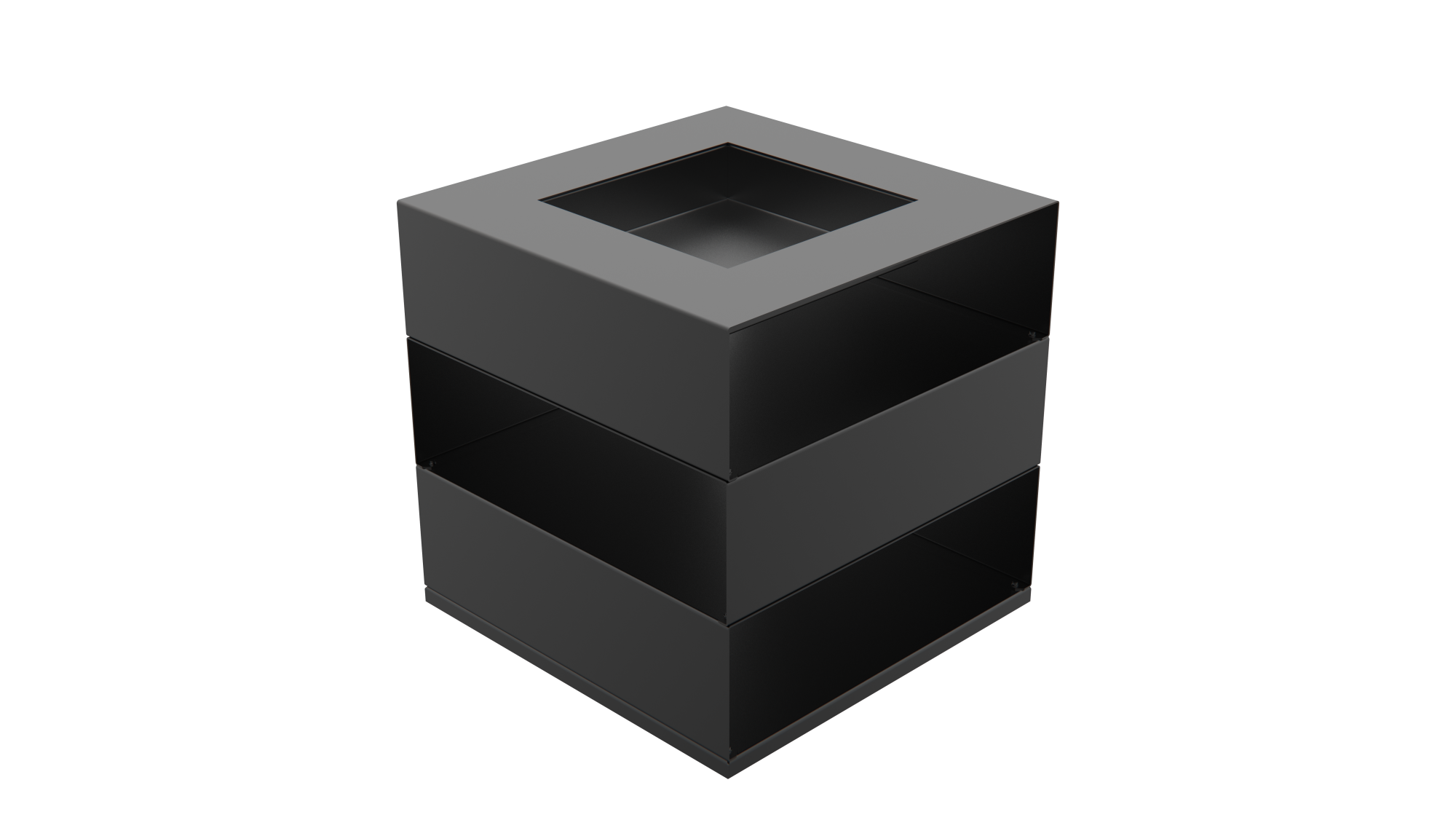 Очаг "Пламенный куб" фото в Уфе