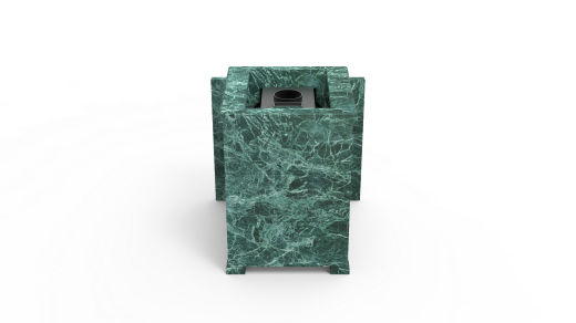 Печь из натурального камня Genesis GN 500 облицовка открытая пироксенит-элит фото в Уфе