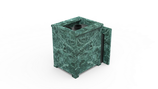 Печь из натурального камня Genesis GN 500 облицовка открытая пироксенит-элит фото в Уфе