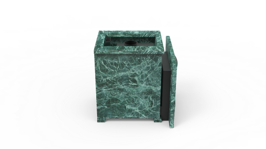 Печь из натурального камня Genesis GN 500 облицовка открытая пироксенит-элит фото в Уфе