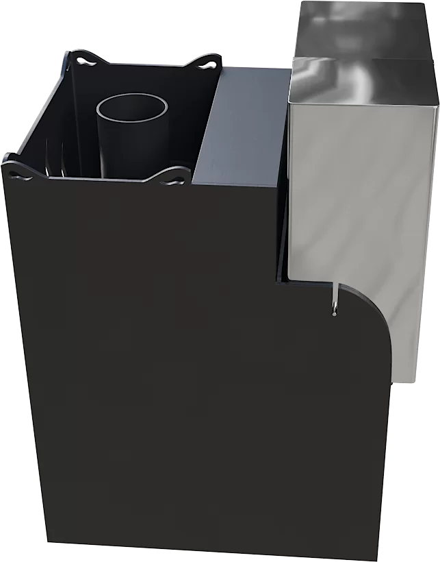 Печь Горыныч Мини, каменка с правой стороны фото в Уфе Печь Горыныч Мини, каменка с правой стороны фото в Уфе