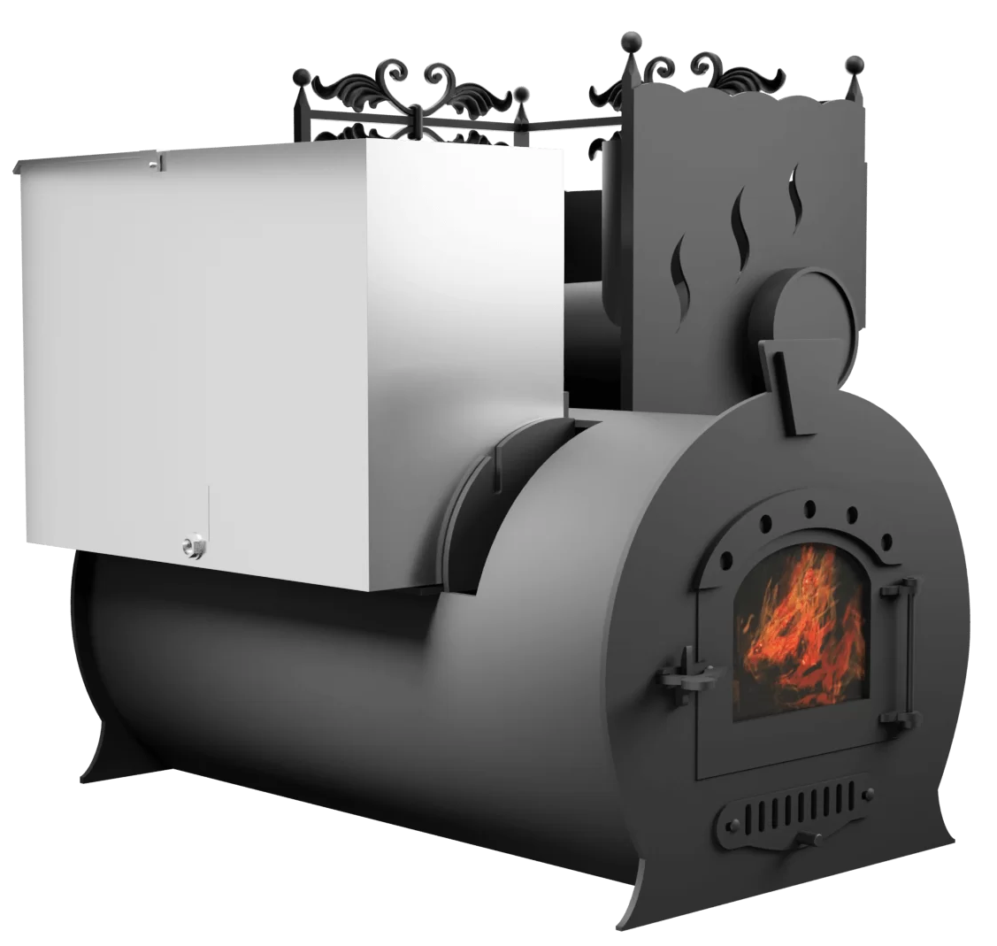 Печь Горыныч 3, каменка с правой стороны, малая дверь со стеклом фото в Уфе Печь Горыныч 3, каменка с правой стороны, малая дверь со стеклом фото в Уфе