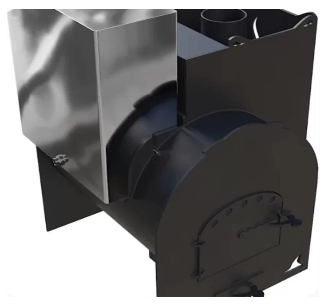 Печь Горыныч Мини, каменка с правой стороны фото в Уфе Печь Горыныч Мини, каменка с правой стороны фото в Уфе