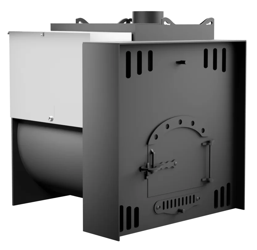 Печь Горыныч Мини, каменка с правой стороны, естественная система воздушного отопления фото в Уфе Печь Горыныч Мини, каменка с правой стороны, естественная система воздушного отопления фото в Уфе